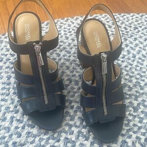 Michael Kors navy sandal